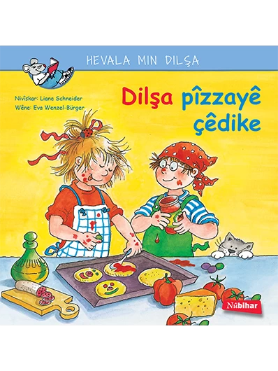 Dilşa pizzayê çêdike